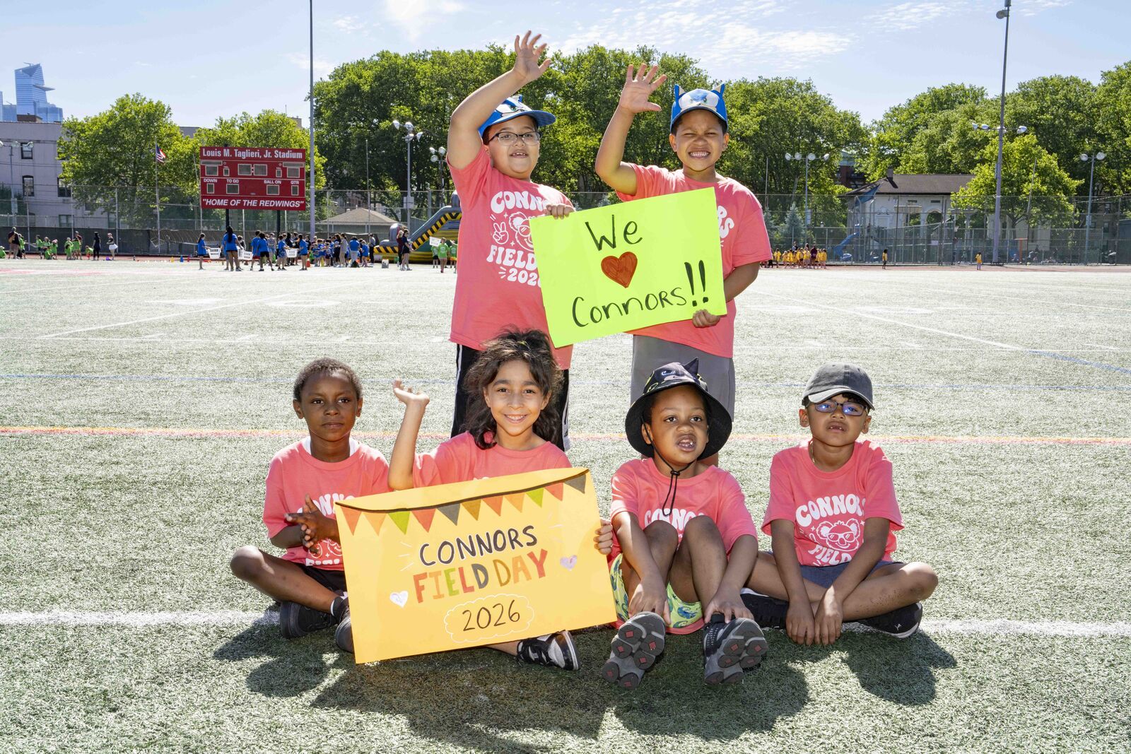 Kids at Field Day