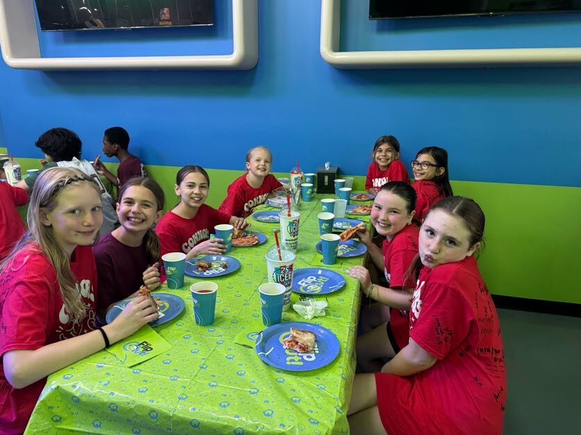 Connors students celebrating