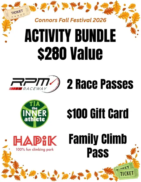 Activity Bundle prize, a $280 value.